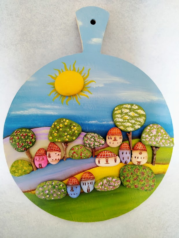 Paesaggio "Sunny village"